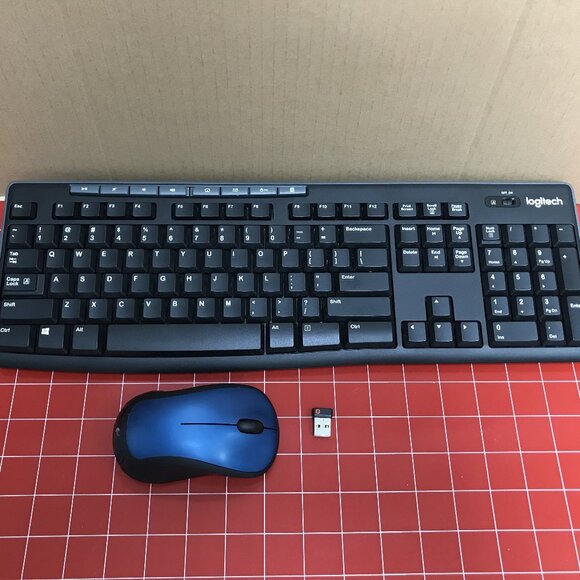 Logitech Wireless Keyboard & Mouse Combo - Picture 1 of 13